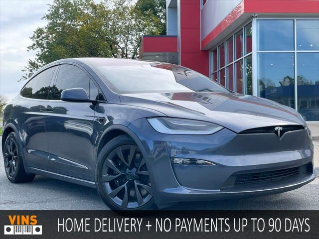 used 2022 Tesla Model X car, priced at $53,980