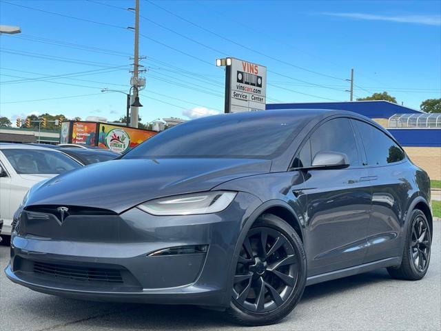 used 2022 Tesla Model X car, priced at $53,980