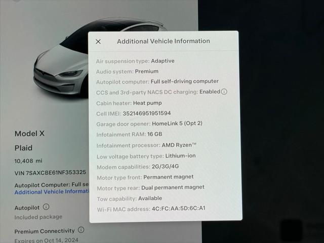 used 2022 Tesla Model X car