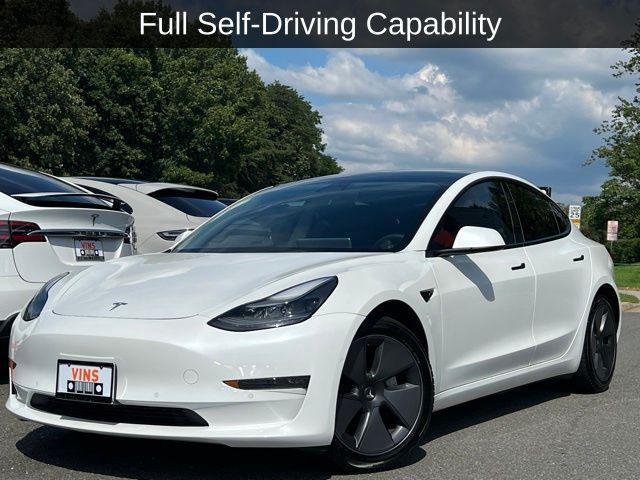 used 2022 Tesla Model 3 car, priced at $22,980