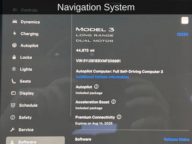 used 2022 Tesla Model 3 car, priced at $22,980