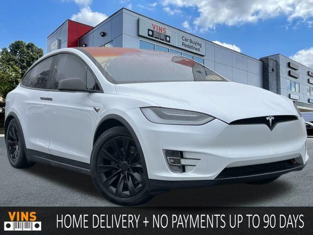 used 2021 Tesla Model X car, priced at $41,980