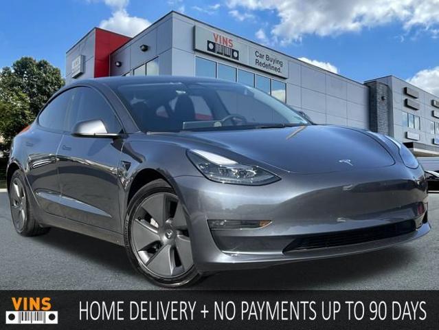 used 2023 Tesla Model 3 car, priced at $25,995