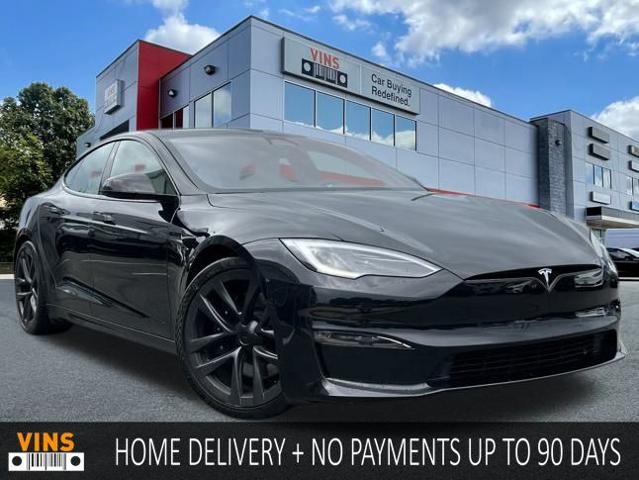 used 2022 Tesla Model S car, priced at $53,980