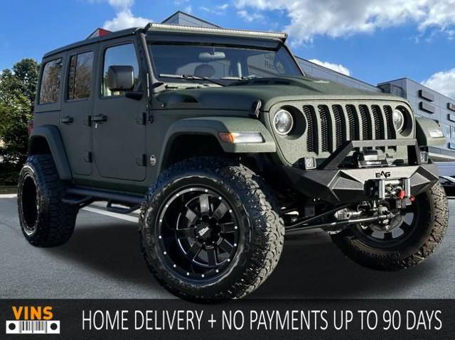 used 2021 Jeep Wrangler Unlimited car, priced at $33,980