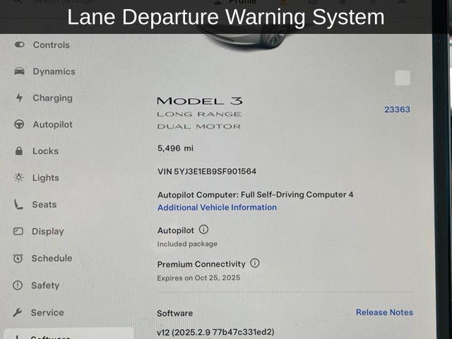 used 2025 Tesla Model 3 car, priced at $35,980