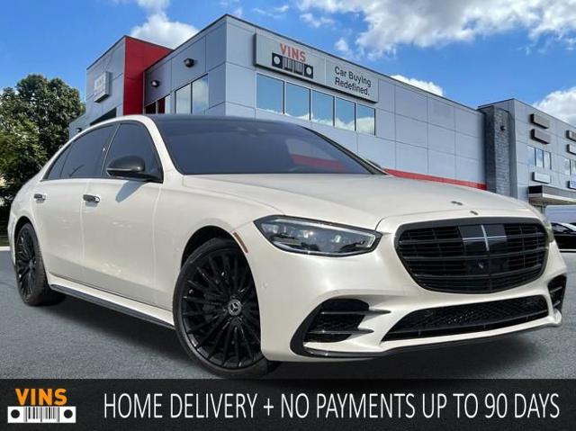 used 2022 Mercedes-Benz S-Class car, priced at $71,980
