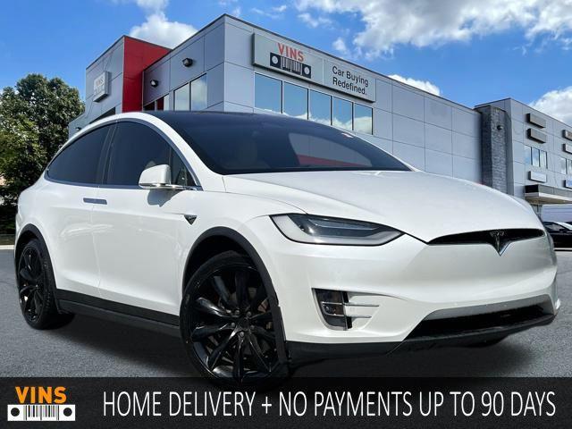 used 2021 Tesla Model X car, priced at $30,720