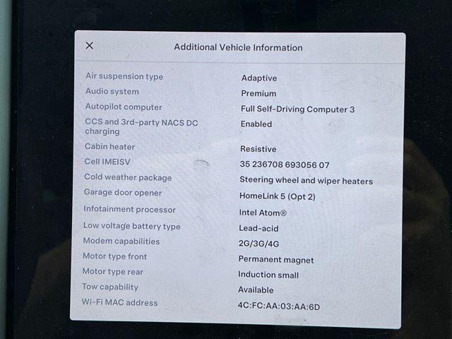 used 2021 Tesla Model X car, priced at $30,720