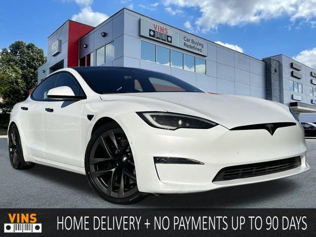 used 2022 Tesla Model S car, priced at $37,980