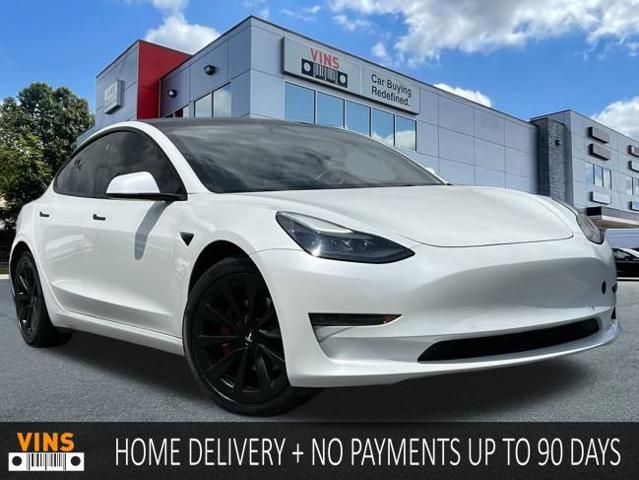 used 2022 Tesla Model 3 car, priced at $25,980