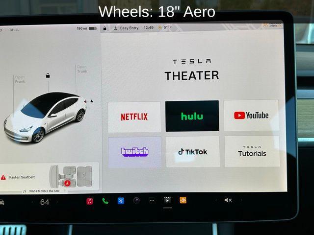 used 2019 Tesla Model 3 car, priced at $22,980