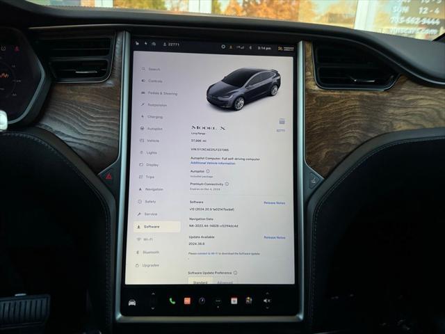 used 2020 Tesla Model X car, priced at $38,980