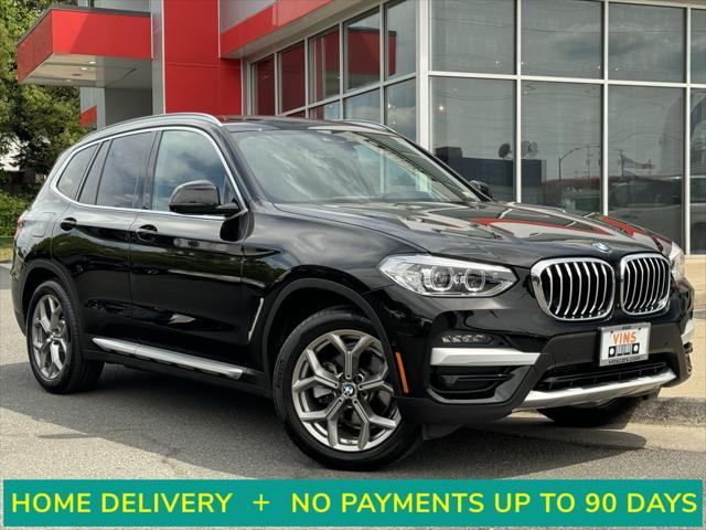 used 2021 BMW X3 car, priced at $32,980