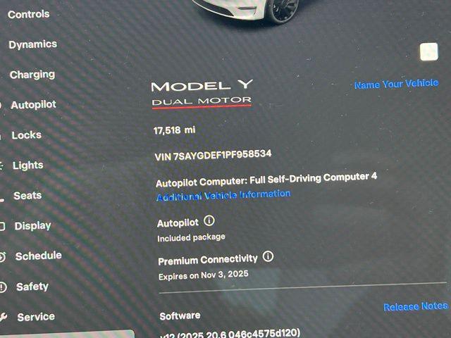 used 2023 Tesla Model Y car, priced at $32,980