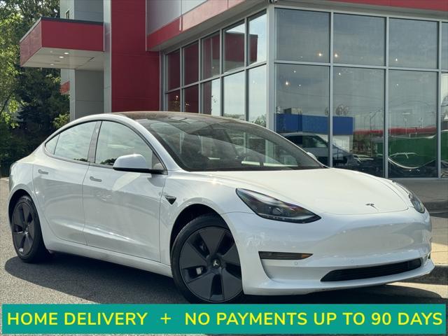 used 2021 Tesla Model 3 car, priced at $23,980