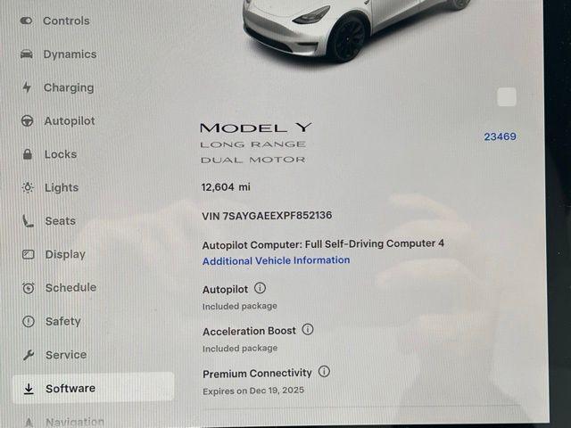used 2023 Tesla Model Y car, priced at $31,980