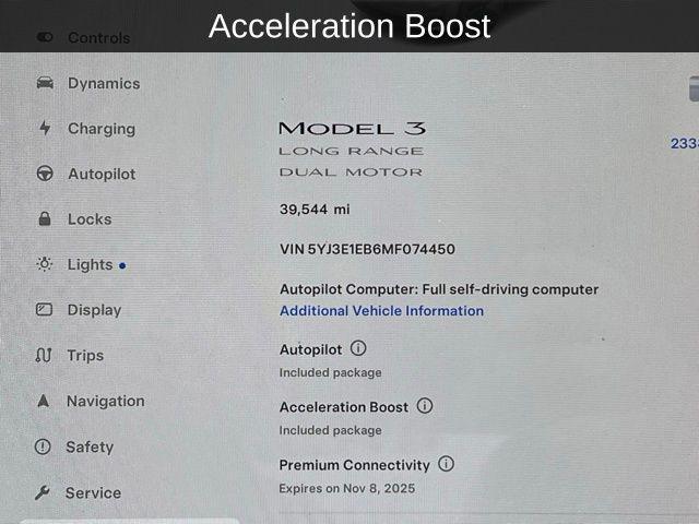 used 2021 Tesla Model 3 car, priced at $22,980