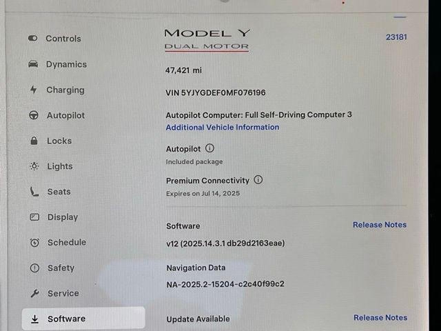 used 2021 Tesla Model Y car, priced at $25,980