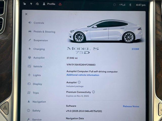 used 2017 Tesla Model S car, priced at $21,980