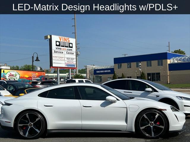 used 2021 Porsche Taycan car, priced at $56,420