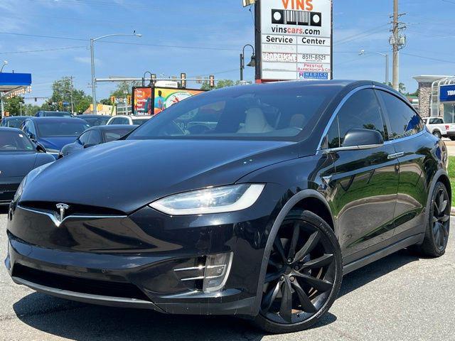 used 2018 Tesla Model X car, priced at $22,450