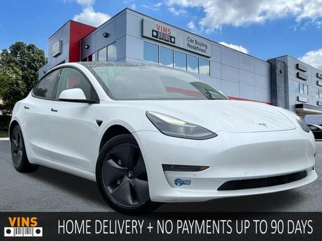 used 2021 Tesla Model 3 car, priced at $18,500