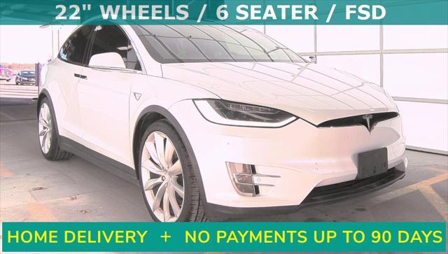 used 2017 Tesla Model X car, priced at $29,980