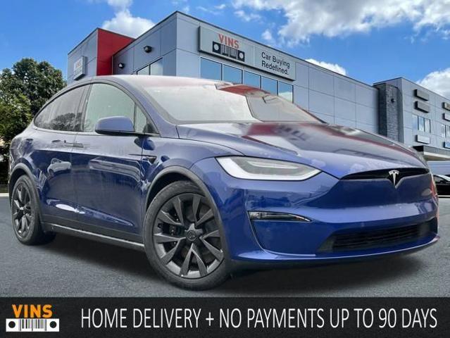 used 2022 Tesla Model X car, priced at $54,980