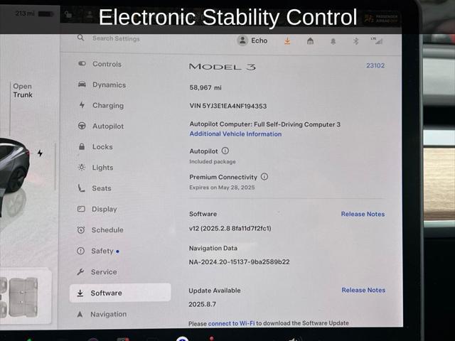 used 2022 Tesla Model 3 car, priced at $19,980