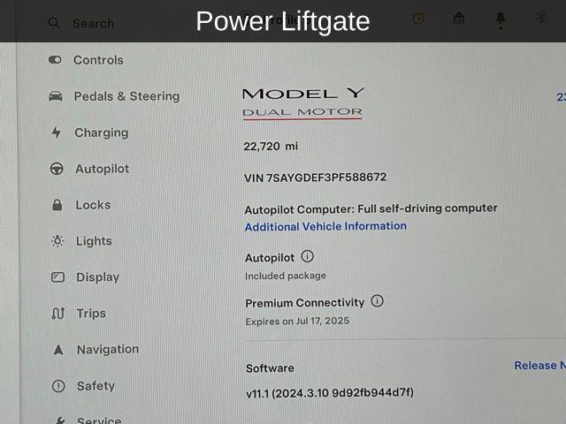 used 2023 Tesla Model Y car, priced at $29,980