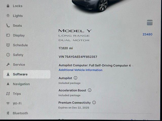 used 2023 Tesla Model Y car, priced at $29,980