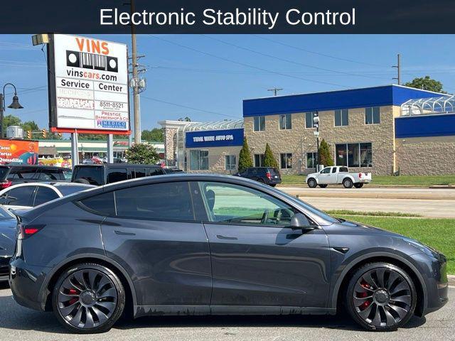 used 2024 Tesla Model Y car, priced at $32,420
