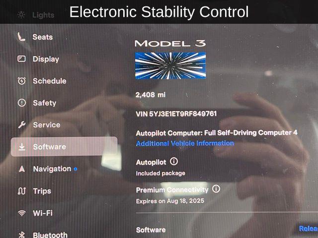 used 2024 Tesla Model 3 car, priced at $38,980