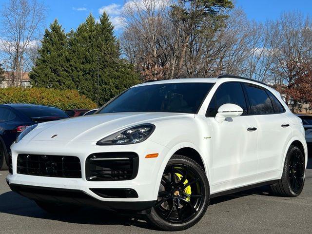 used 2021 Porsche Cayenne E-Hybrid car, priced at $53,980