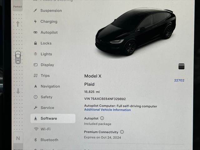 used 2022 Tesla Model X car, priced at $64,980