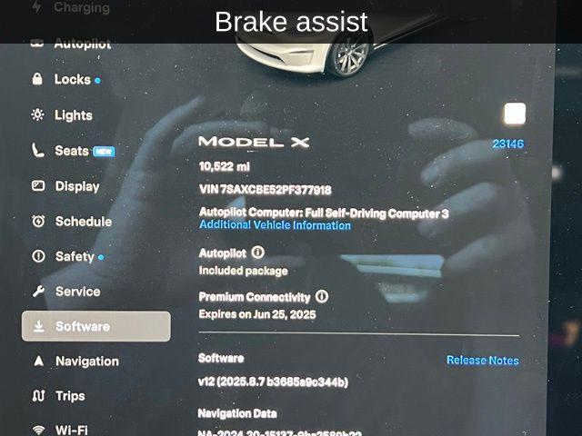 used 2023 Tesla Model X car, priced at $54,980