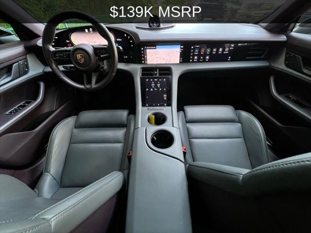 used 2022 Porsche Taycan car, priced at $65,880