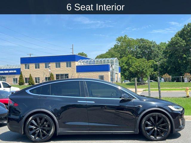 used 2018 Tesla Model X car, priced at $22,450