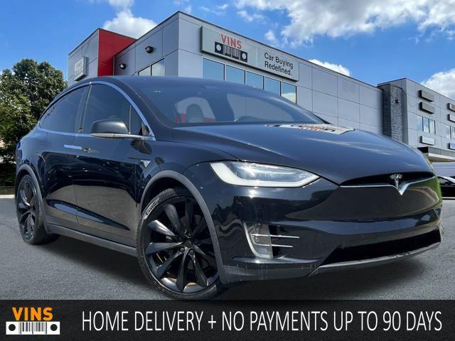 used 2018 Tesla Model X car, priced at $22,450