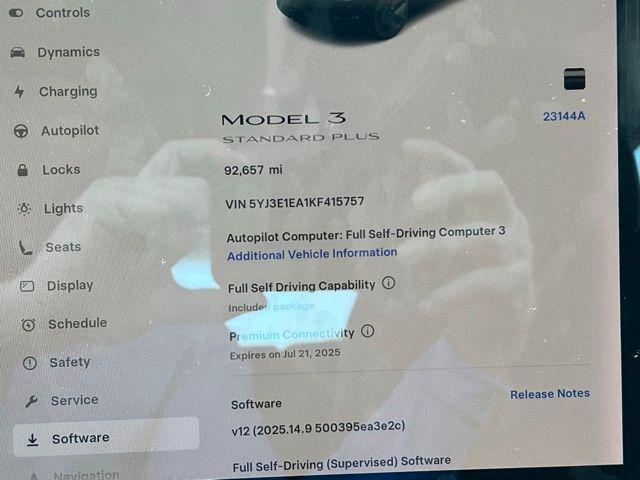 used 2019 Tesla Model 3 car