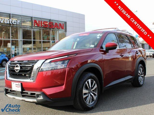 used 2022 Nissan Pathfinder car, priced at $33,499