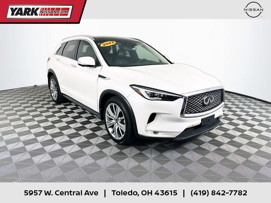 used 2022 INFINITI QX50 car, priced at $28,500