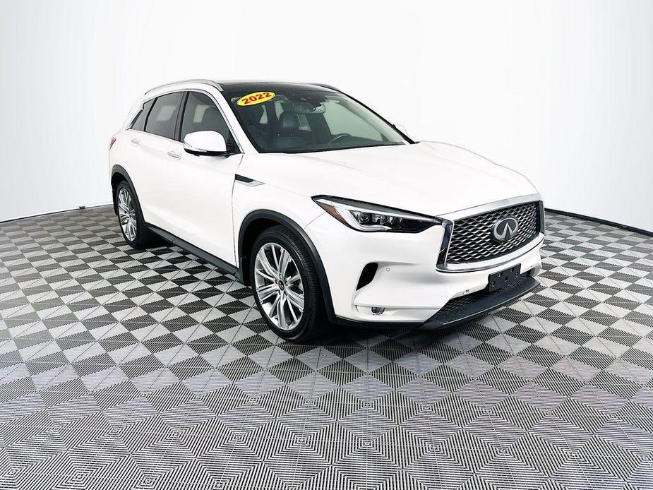 used 2022 INFINITI QX50 car, priced at $28,500