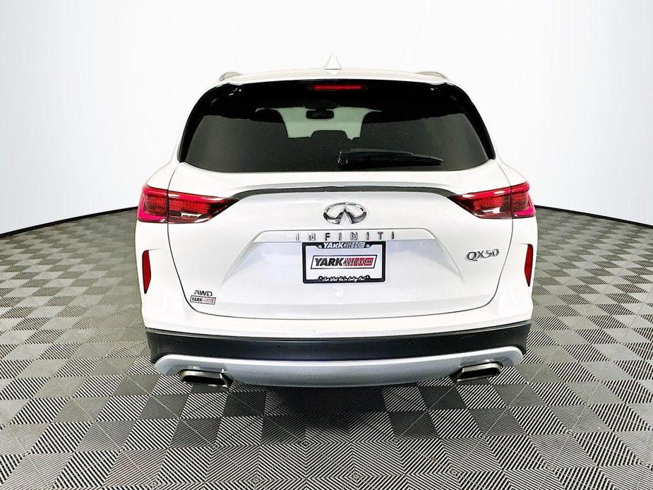 used 2022 INFINITI QX50 car, priced at $28,500