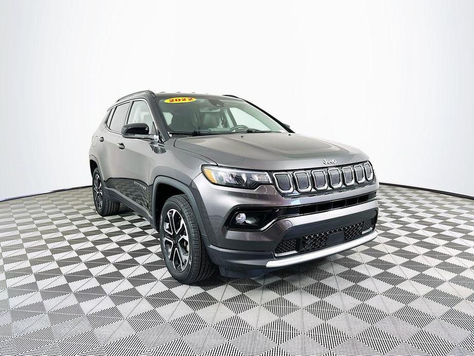 used 2022 Jeep Compass car, priced at $21,843