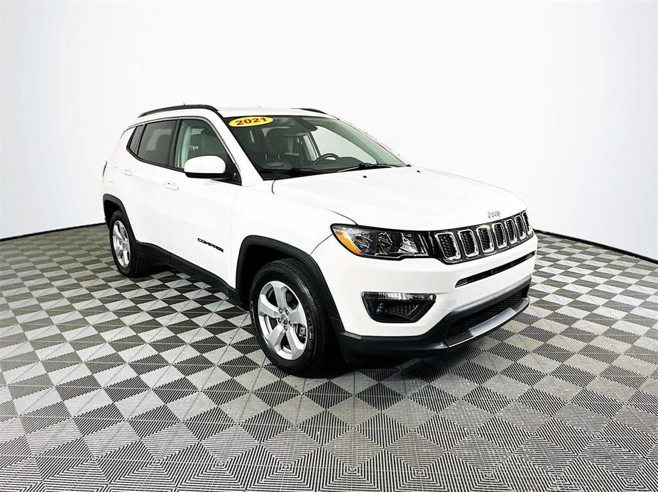 used 2021 Jeep Compass car, priced at $18,725
