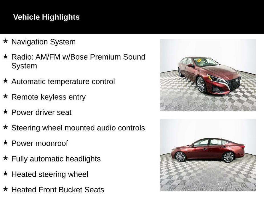 used 2023 Nissan Altima car, priced at $23,947