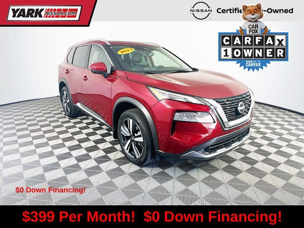 used 2023 Nissan Rogue car, priced at $26,882