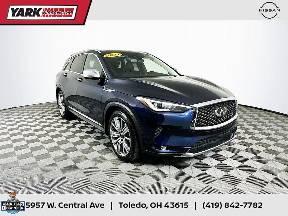 used 2021 INFINITI QX50 car, priced at $28,793